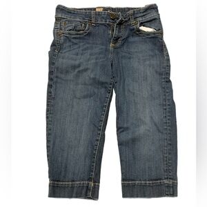 EUC KUT Blue Jean Capris Size 8
